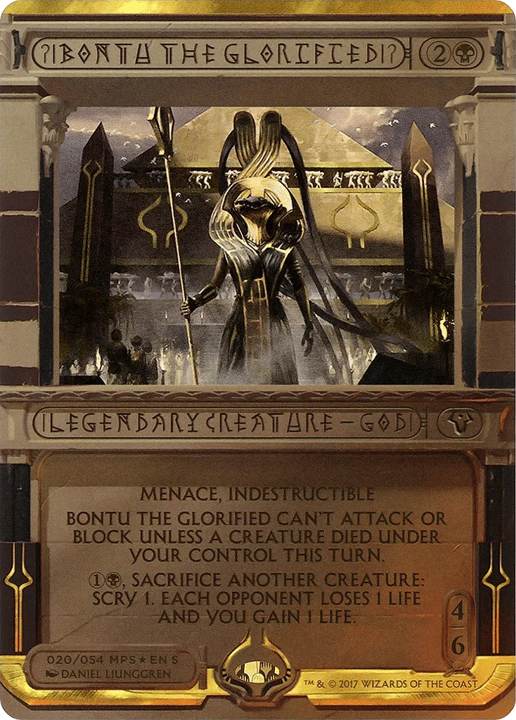 Bontu the Glorified · Amonkhet Invocations