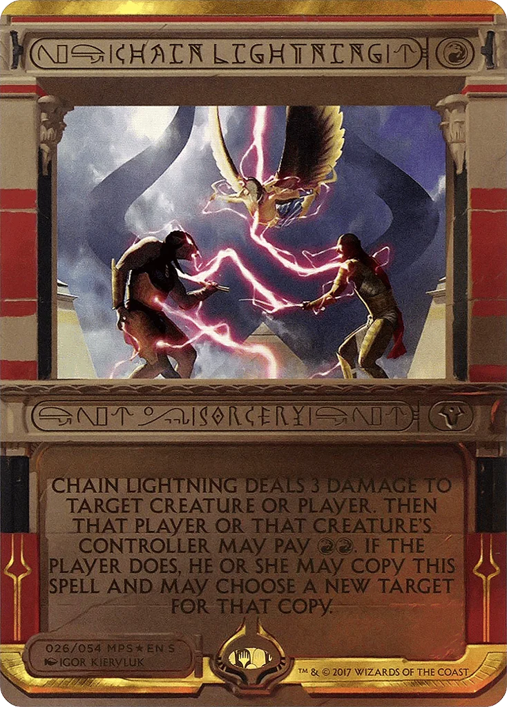 Chain Lightning · Amonkhet Invocations