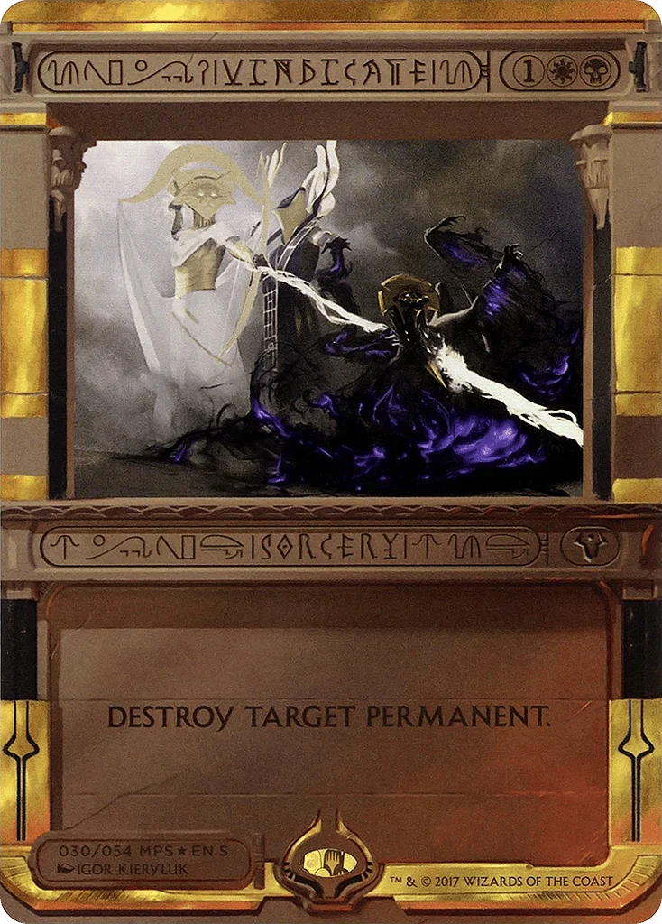 Vindicate · Amonkhet Invocations