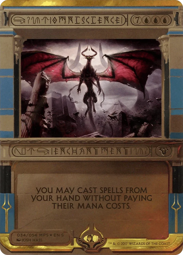 Omniscience · Amonkhet Invocations