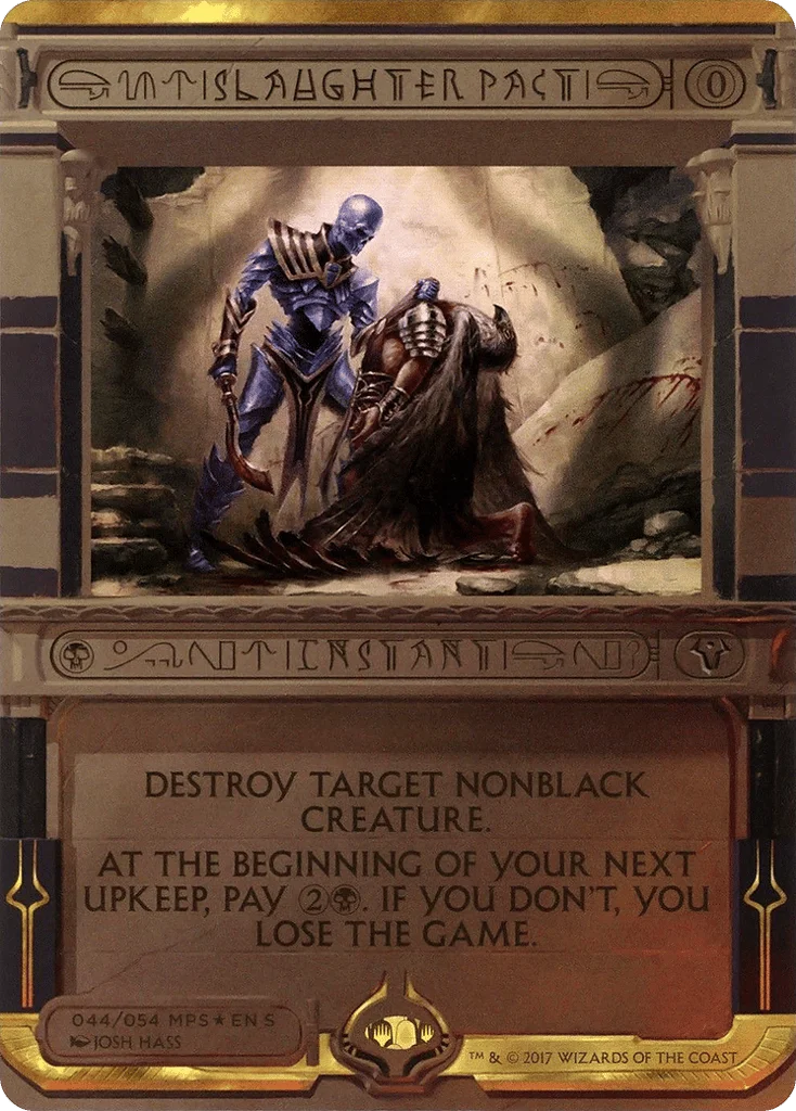 Slaughter Pact · Amonkhet Invocations