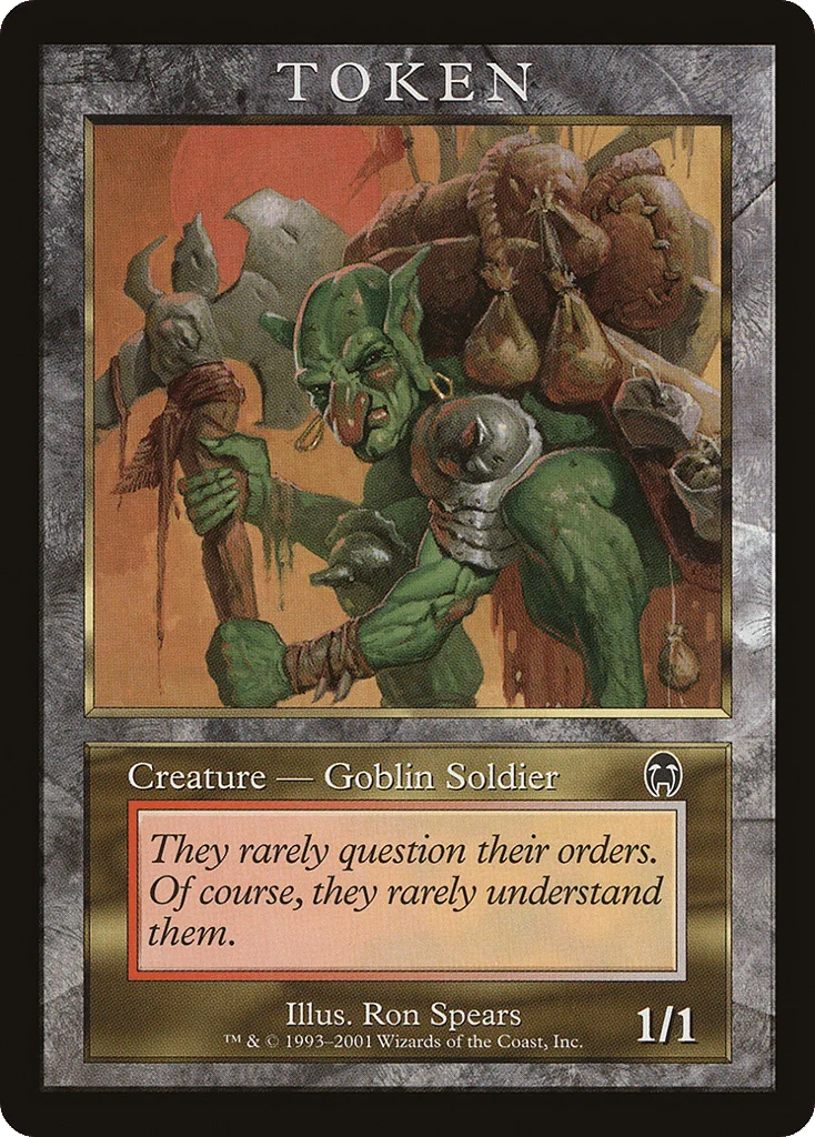 Goblin Soldier · Magic Player Rewards 2001
