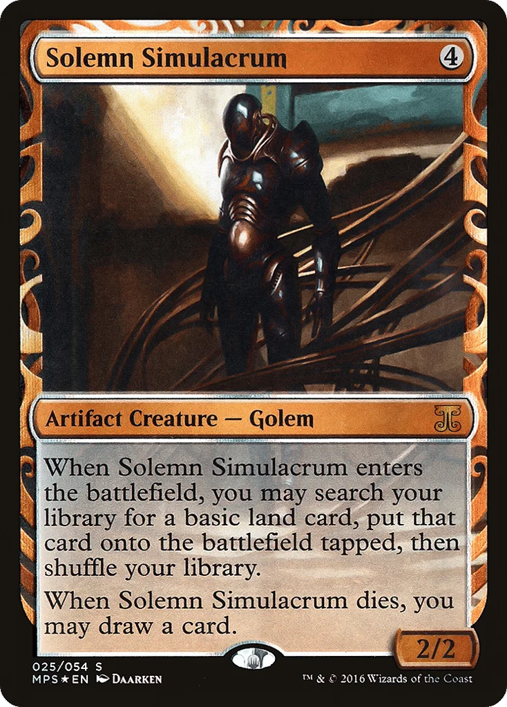 Solemn Simulacrum · Kaladesh Inventions