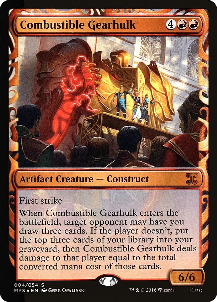 Combustible Gearhulk · Kaladesh Inventions