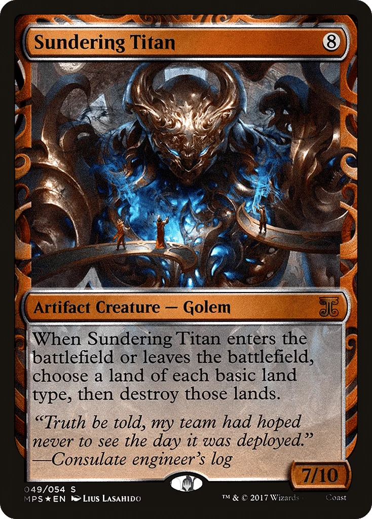 Sundering Titan · Kaladesh Inventions
