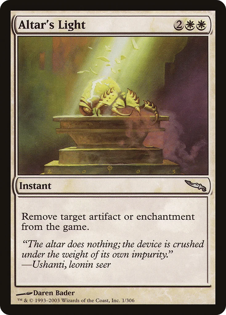 Altar's Light · Mirrodin