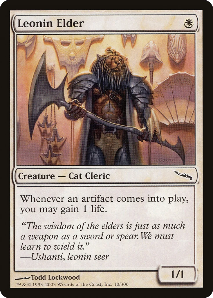 Leonin Elder · Mirrodin