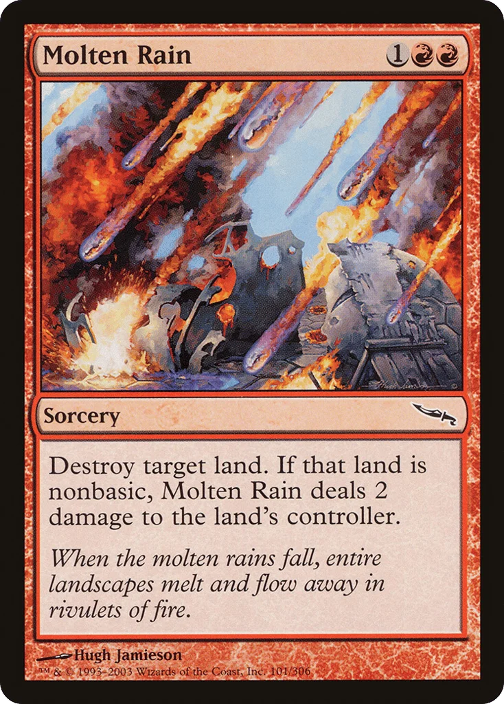 Molten Rain · Mirrodin