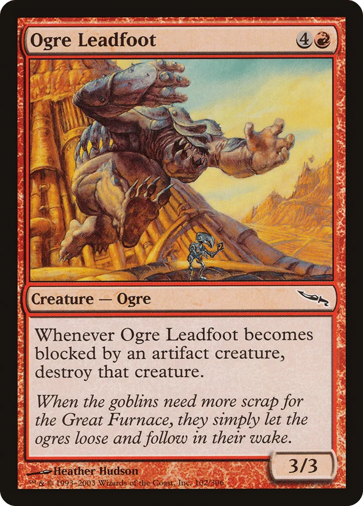 Ogre Leadfoot · Mirrodin