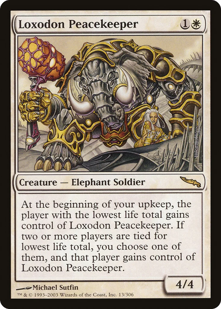Loxodon Peacekeeper · Mirrodin