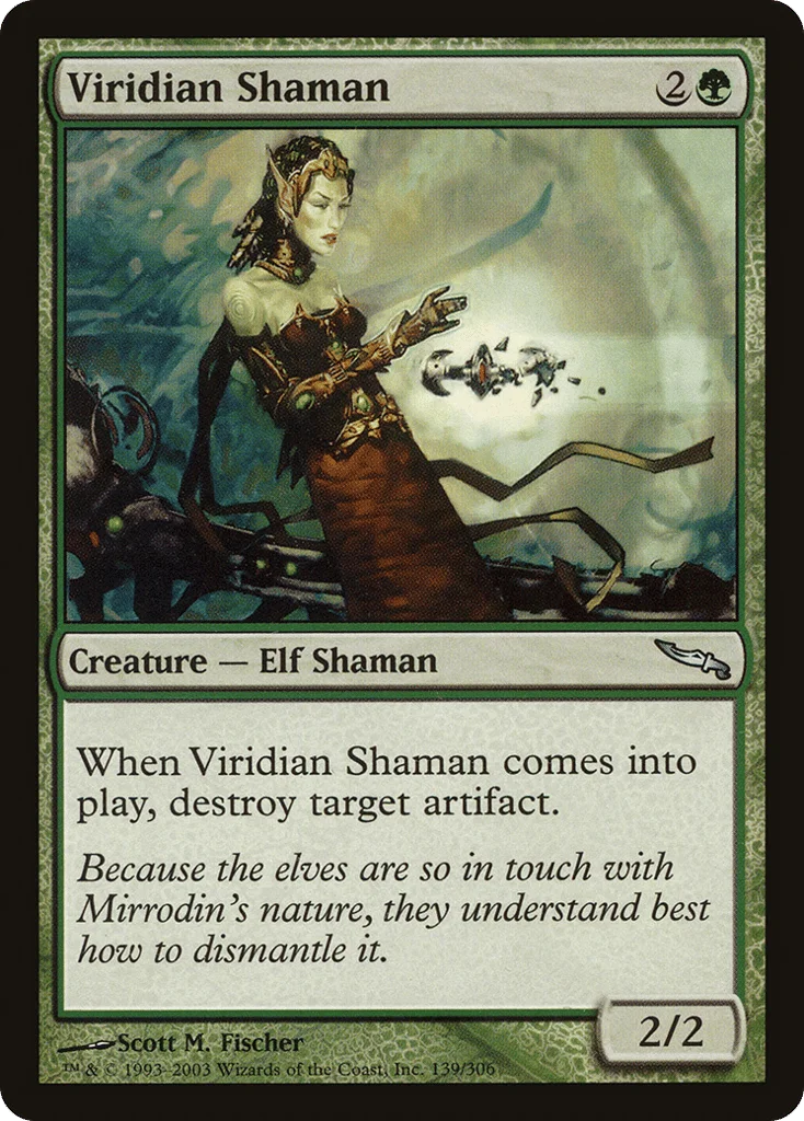 Viridian Shaman · Mirrodin