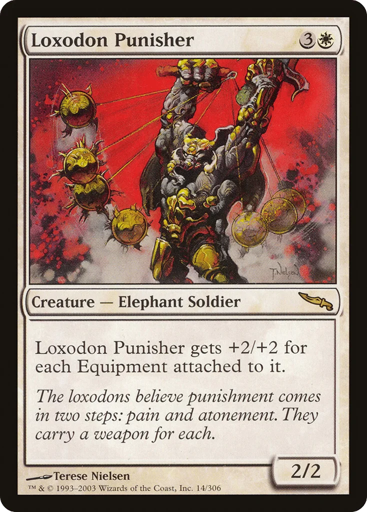 Loxodon Punisher · Mirrodin