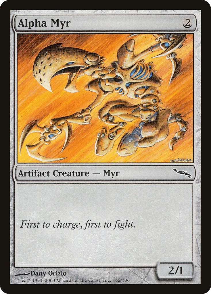 Alpha Myr · Mirrodin