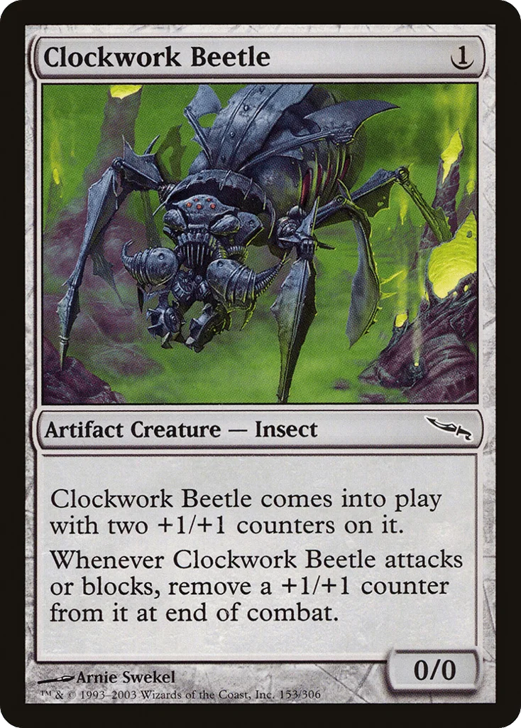 Clockwork Beetle · Mirrodin
