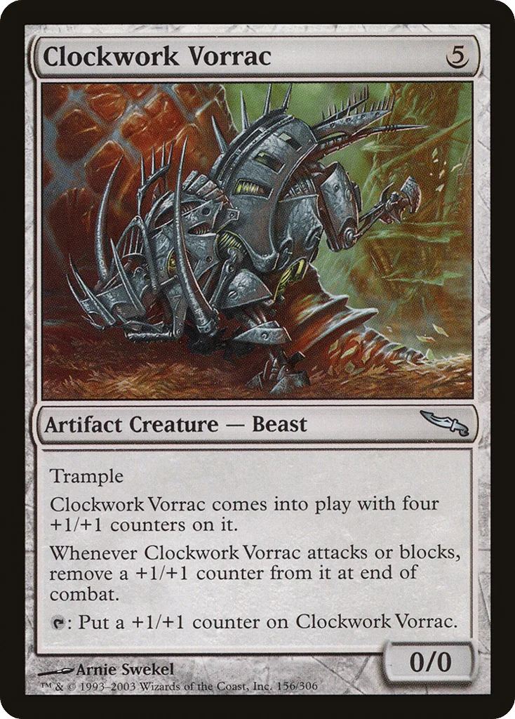 Clockwork Vorrac · Mirrodin