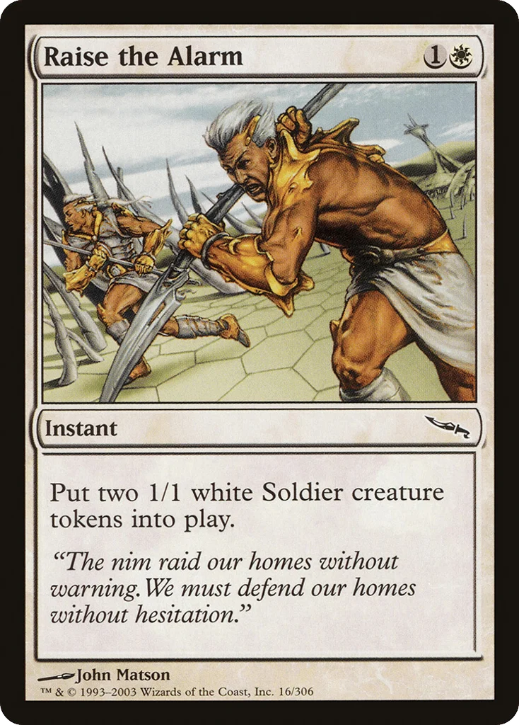 Raise the Alarm · Mirrodin
