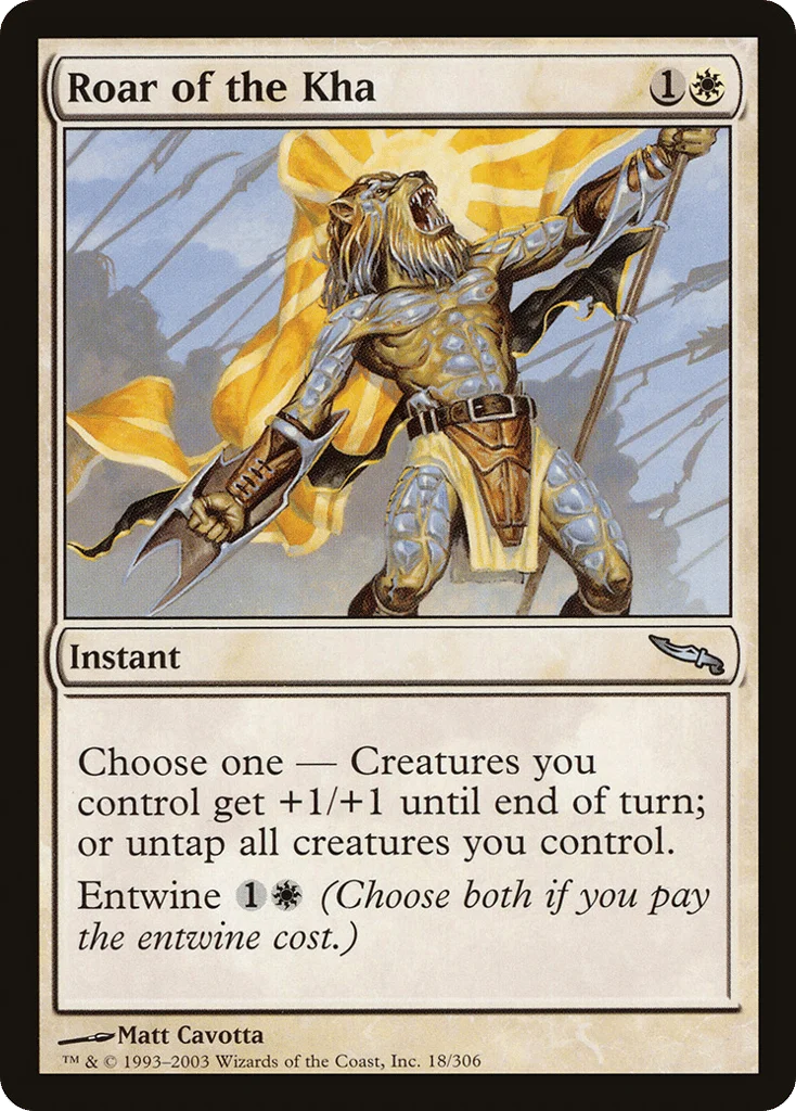 Roar of the Kha · Mirrodin
