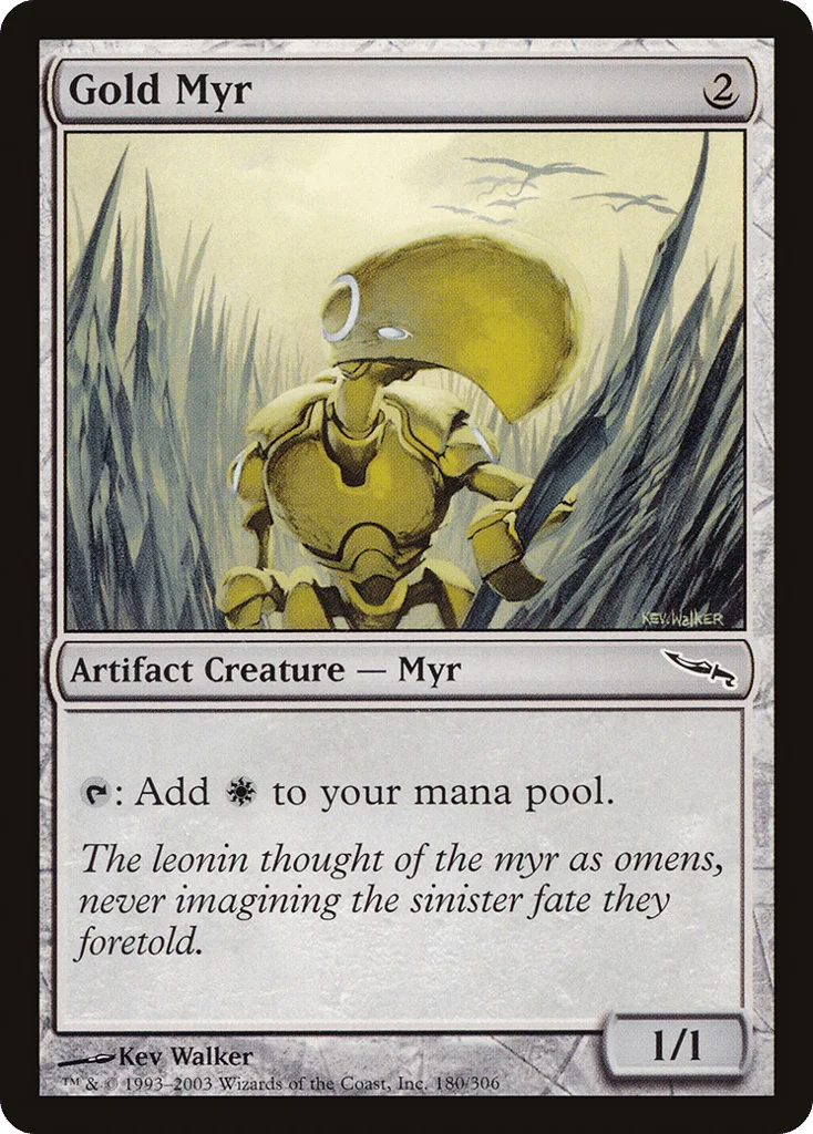 Gold Myr · Mirrodin