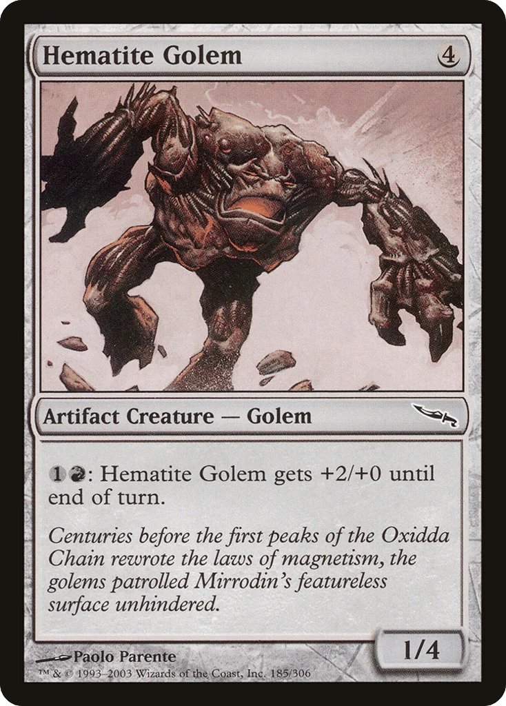 Hematite Golem · Mirrodin