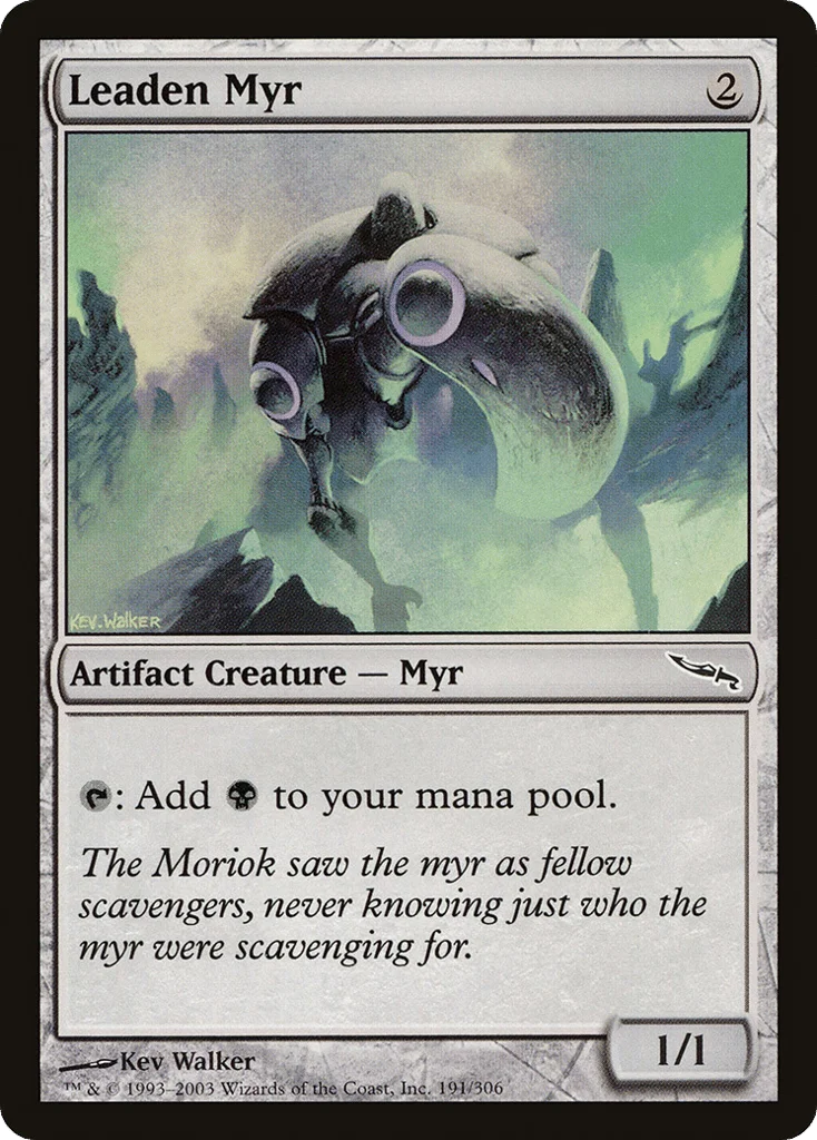 Leaden Myr · Mirrodin