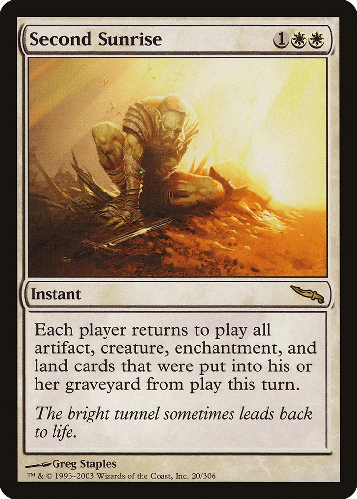 Second Sunrise · Mirrodin