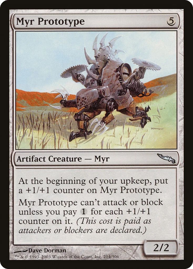 Myr Prototype · Mirrodin