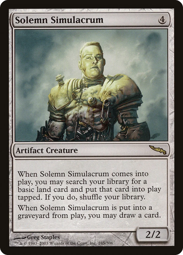 Solemn Simulacrum · Mirrodin