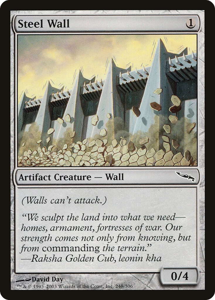 Steel Wall · Mirrodin