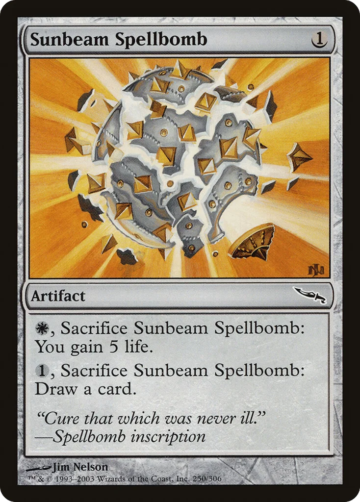 Sunbeam Spellbomb · Mirrodin