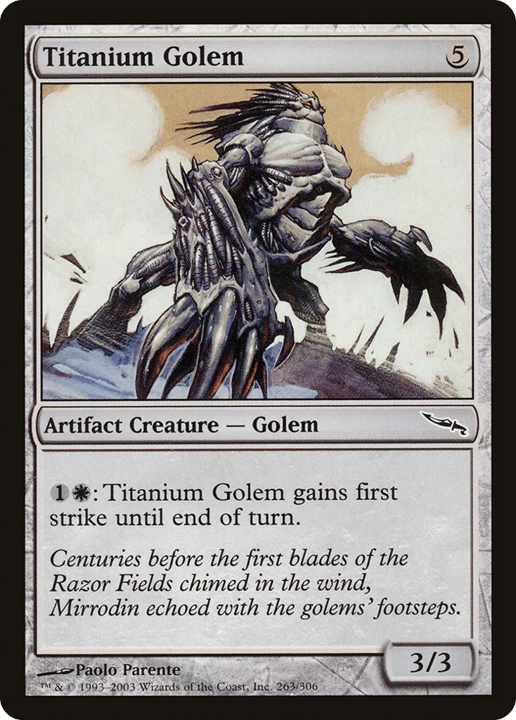 Titanium Golem · Mirrodin