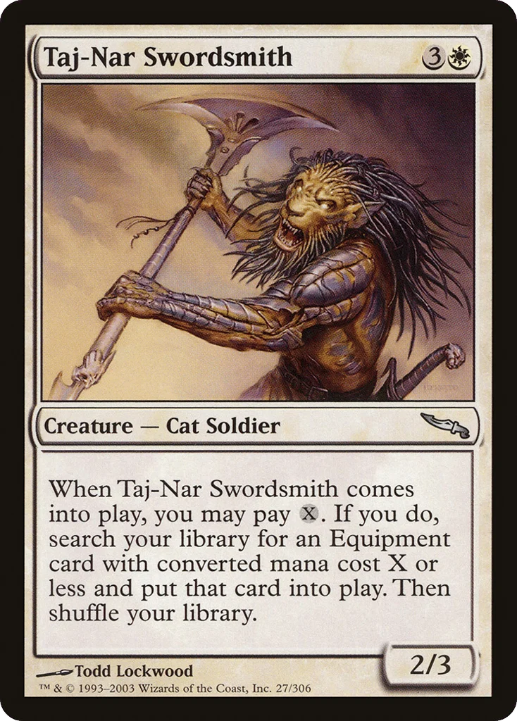 Taj-Nar Swordsmith · Mirrodin