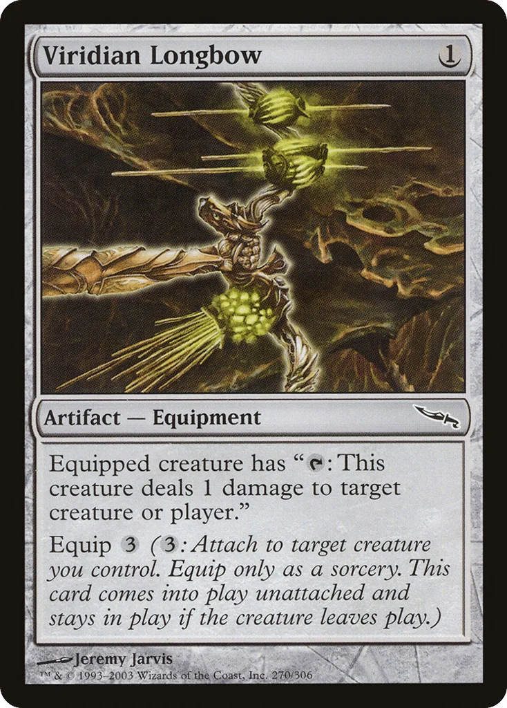 Viridian Longbow · Mirrodin