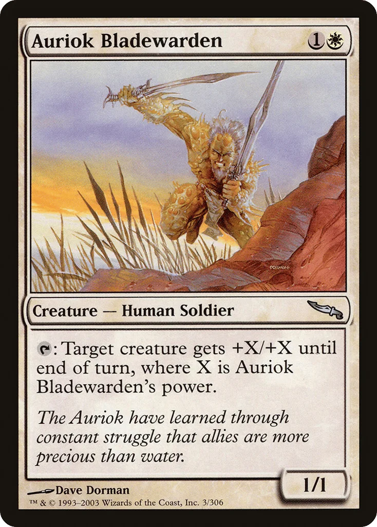Auriok Bladewarden · Mirrodin