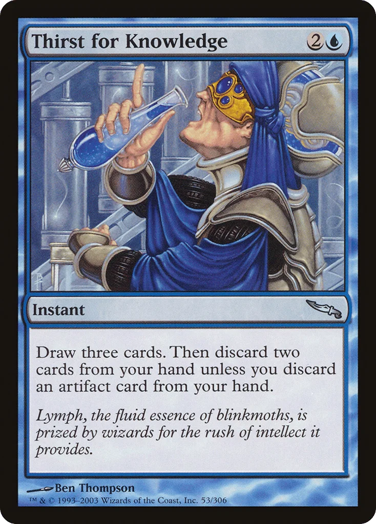 Thirst for Knowledge · Mirrodin