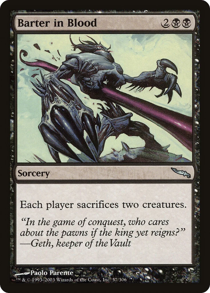 Barter in Blood · Mirrodin