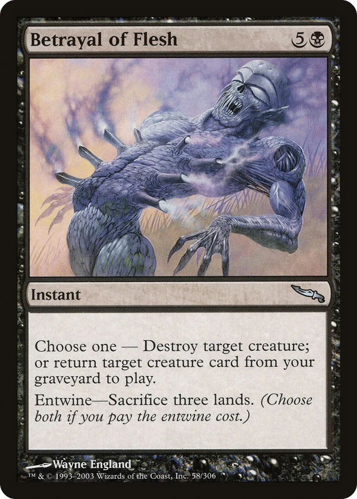 Betrayal of Flesh · Mirrodin