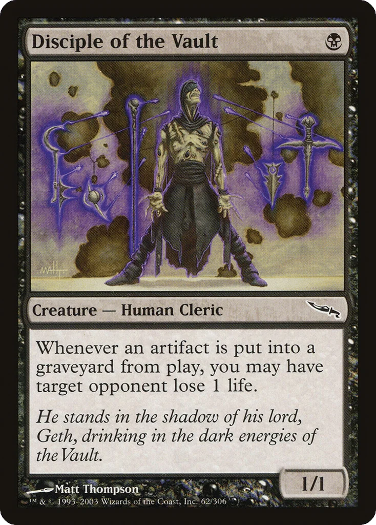 Disciple of the Vault · Mirrodin