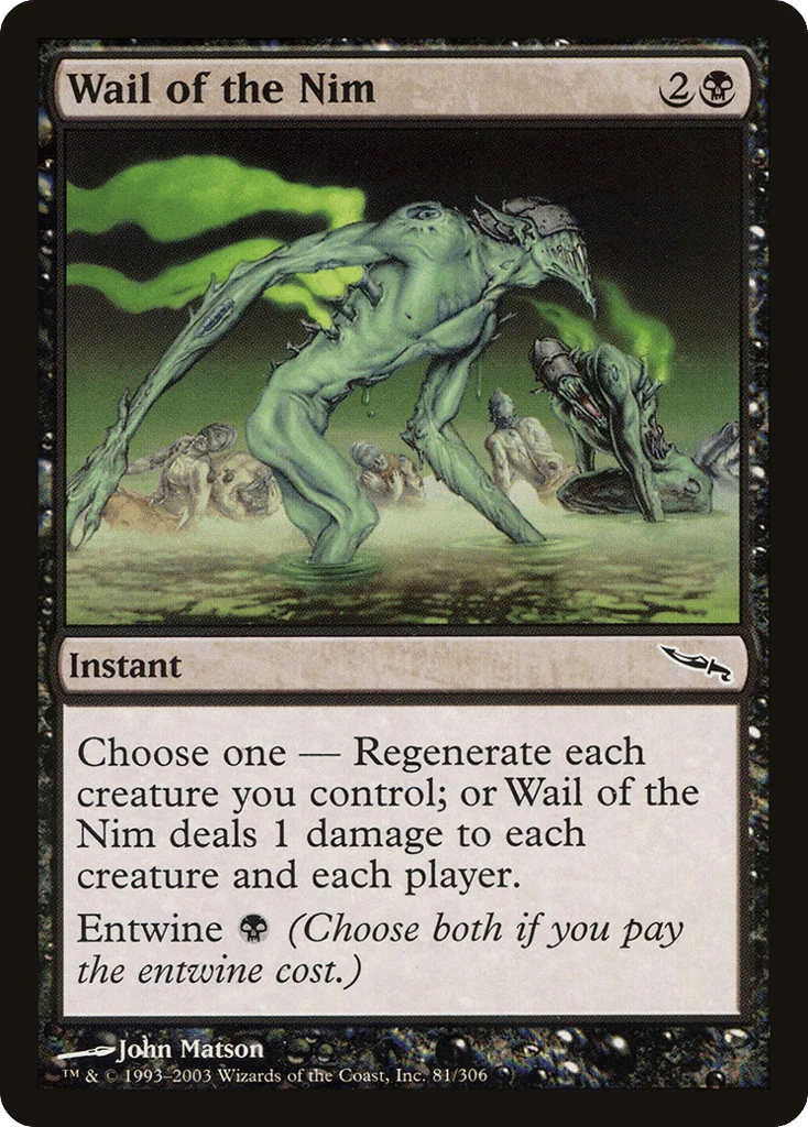 Wail of the Nim · Mirrodin