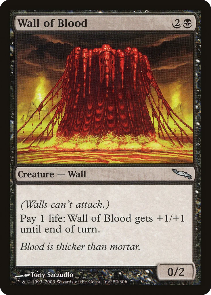 Wall of Blood · Mirrodin