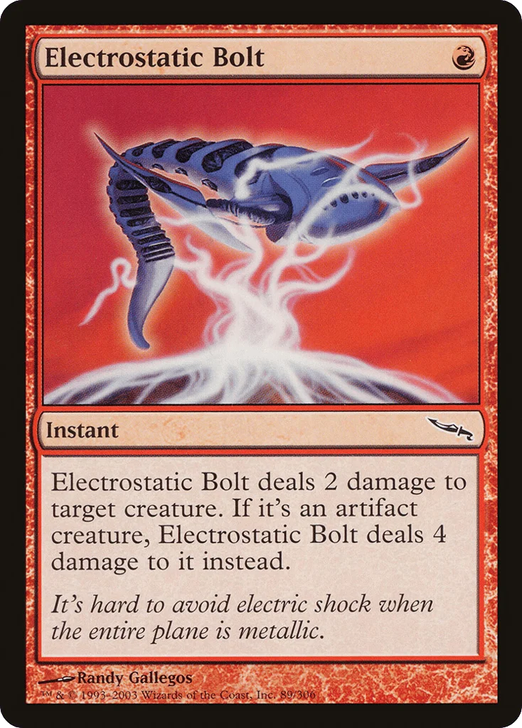 Electrostatic Bolt · Mirrodin