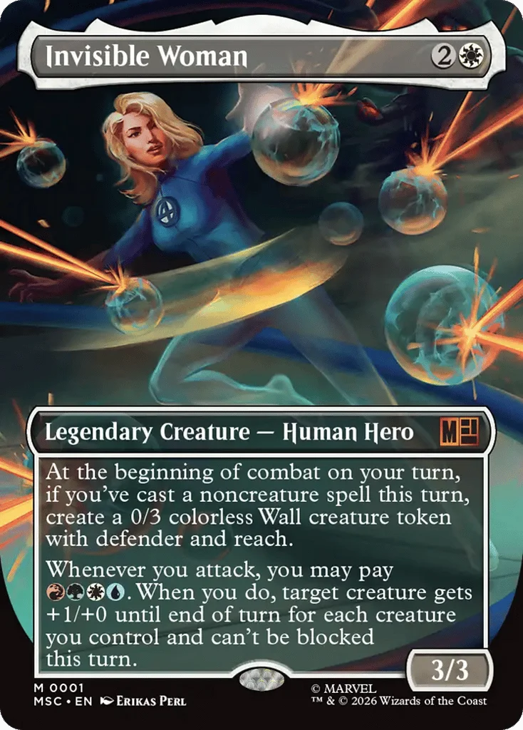 Invisible Woman · Marvel Super Heroes Commander