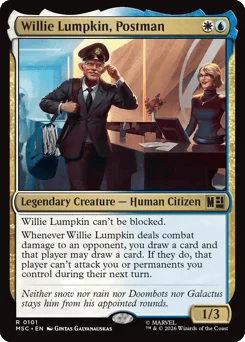 Willie Lumpkin, Postman