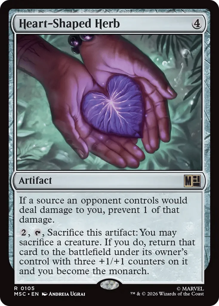 Heart-Shaped Herb · Marvel Super Heroes Commander
