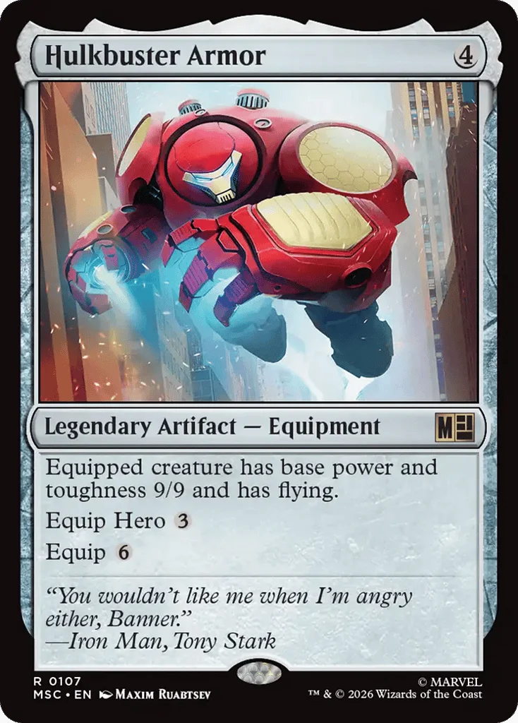 Hulkbuster Armor · Marvel Super Heroes Commander