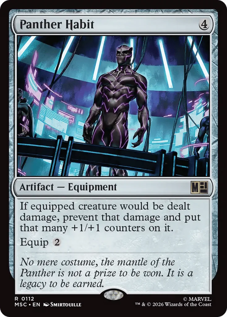 Panther Habit · Marvel Super Heroes Commander