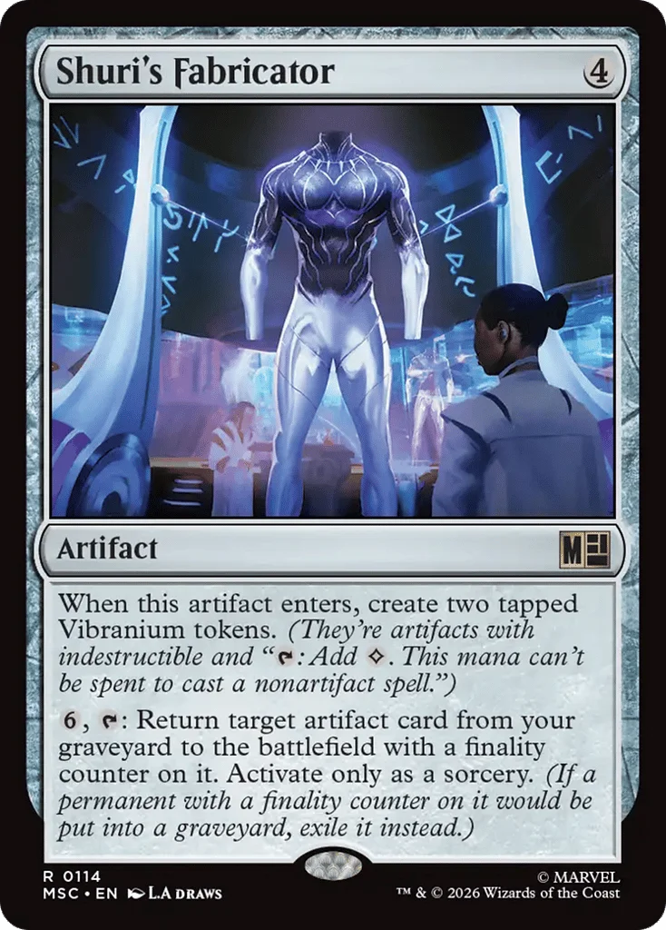 Shuri's Fabricator · Marvel Super Heroes Commander