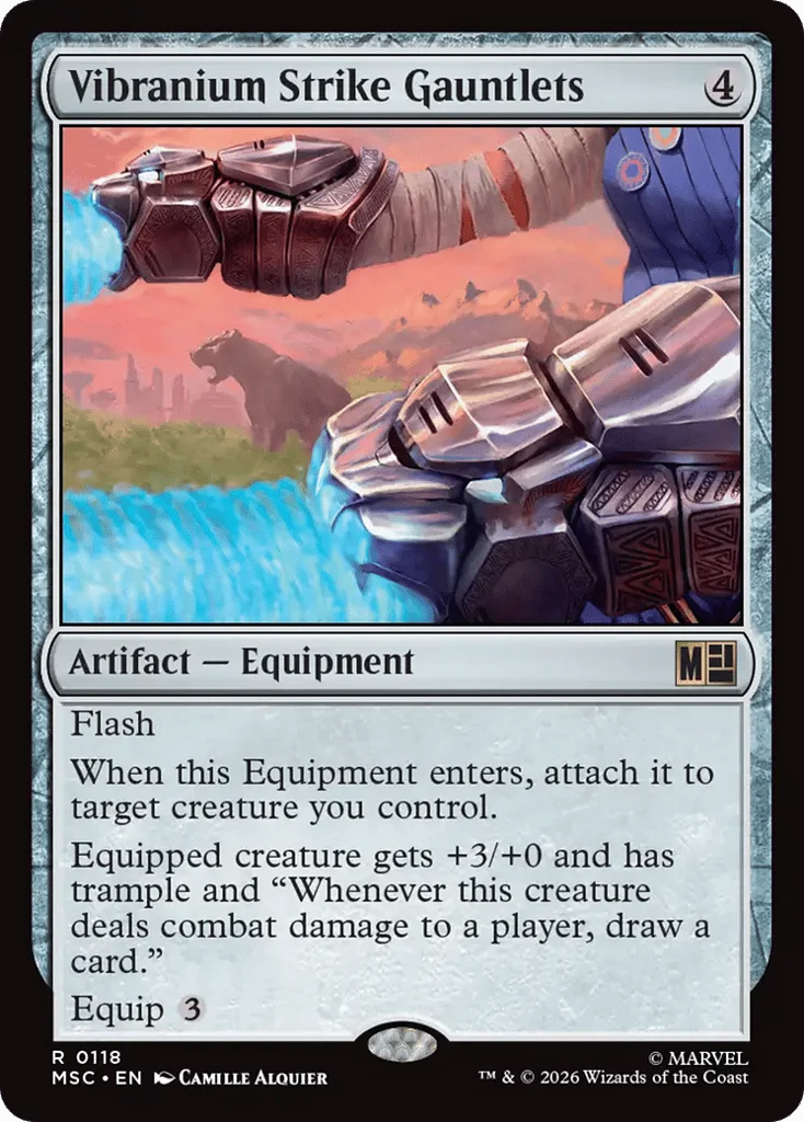 Vibranium Strike Gauntlets · Marvel Super Heroes Commander