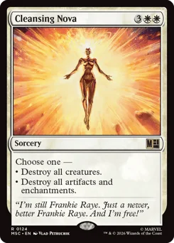 Cleansing Nova