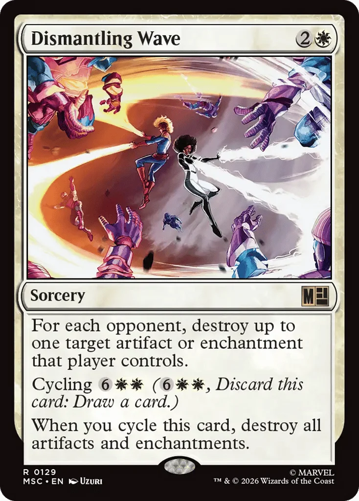 Dismantling Wave · Marvel Super Heroes Commander