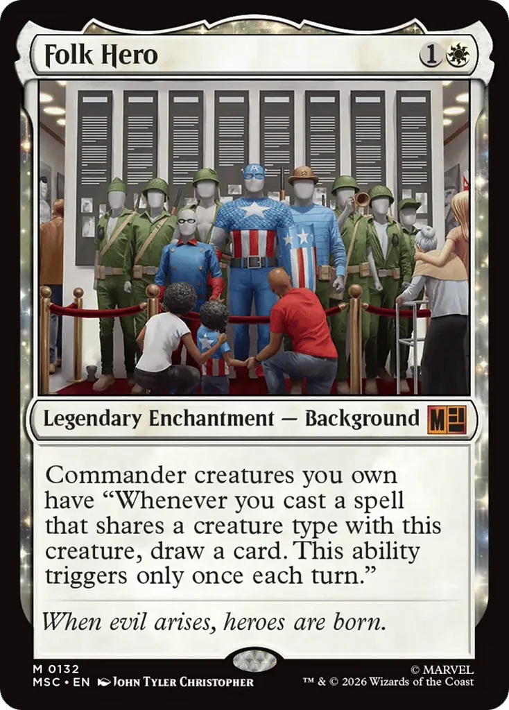 Folk Hero · Marvel Super Heroes Commander